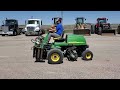 John Deere 3225B Fairway Mower - Diesel | For Sale | April 30th