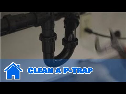 Plumbing Advice : How To Clean A P-Trap - YouTube