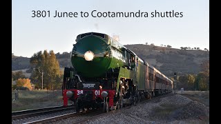 3801 Junee to Cootamundra shuttles