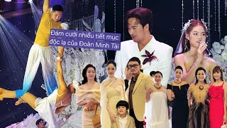 Doan Minh Tai's wedding surprised the stars with a ballet and circus performance; Thanh Thuc won ...