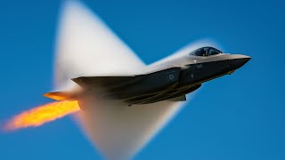 F-35 performs the sonic boom