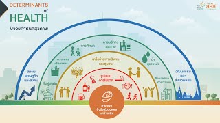 ความหมายของปัจจัยกำหนดสุขภาพ Determinants of Health