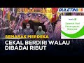 SEMARAK MERDEKA | Bina Kembali Replika KLCC Selepas Dipukul Ribut