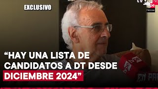 Jorge Fossati: el interés de Perú por José Pékerman lo conozco desde diciembre