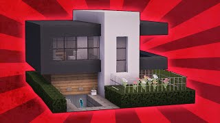 Minecraft: How To Build A Small Modern House Tutorial (#21)