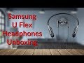 Samsung U Flex Headphones Unboxing - YouTube Tech Guy