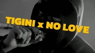 Tigini x No Love( I x EDITZ Mashup) • Shubh • Kikimoteleba