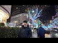 shanghai nanjing road west night｜city walk｜xintiandi｜4k｜residential high rise buildings｜sinan road