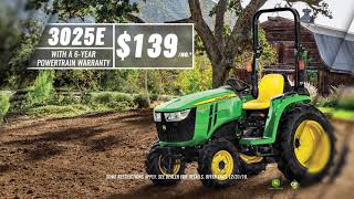 Quality Equipment - John Deere 3025E