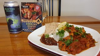 SPICEnTICE Carolina Reaper Curry Part 2 and Buxton Brewery Lupulus X Review