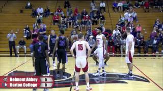 Belmont Abbey MBB vs Barton (1st Half)