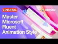 Microsoft Style Spiral Animation Tutorial – Beginners #3d #motion #blender #animation #beginners #ui