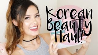 Korean Makeup \u0026 Skincare Haul ft iHerb | Clio, Dr. Jart, Tony Moly and More!