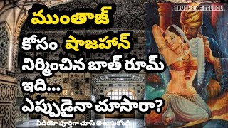 ముంతాజ్ కోసం షాజహాన్ నిర్మించిన బాత్ రూమ్|Shahjahan built bathroom for mumtaj begum|Truths of Telugu