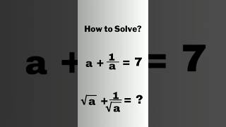 A Nice Algebraic Expansion Problem • √x+1/√x=? #shorts #olympiad #maths #mathematics #matholympiad