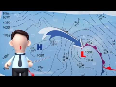 How are weather maps drawn and used?