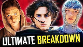 DUNE Part 1 & 2 Ultimate Breakdown | Every Easter Egg, Book Difference, Making O