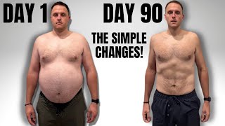 So Much Fat Loss in 90 Days | Body Transformation