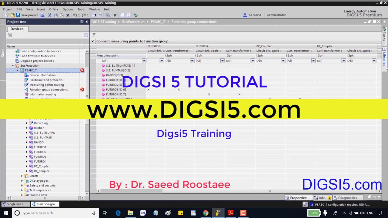 Digsi 5 Tutorial Part21 Youtube
