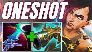 The Best Solo CARRY Vi Build Season 14!? One-shotting In MASTER