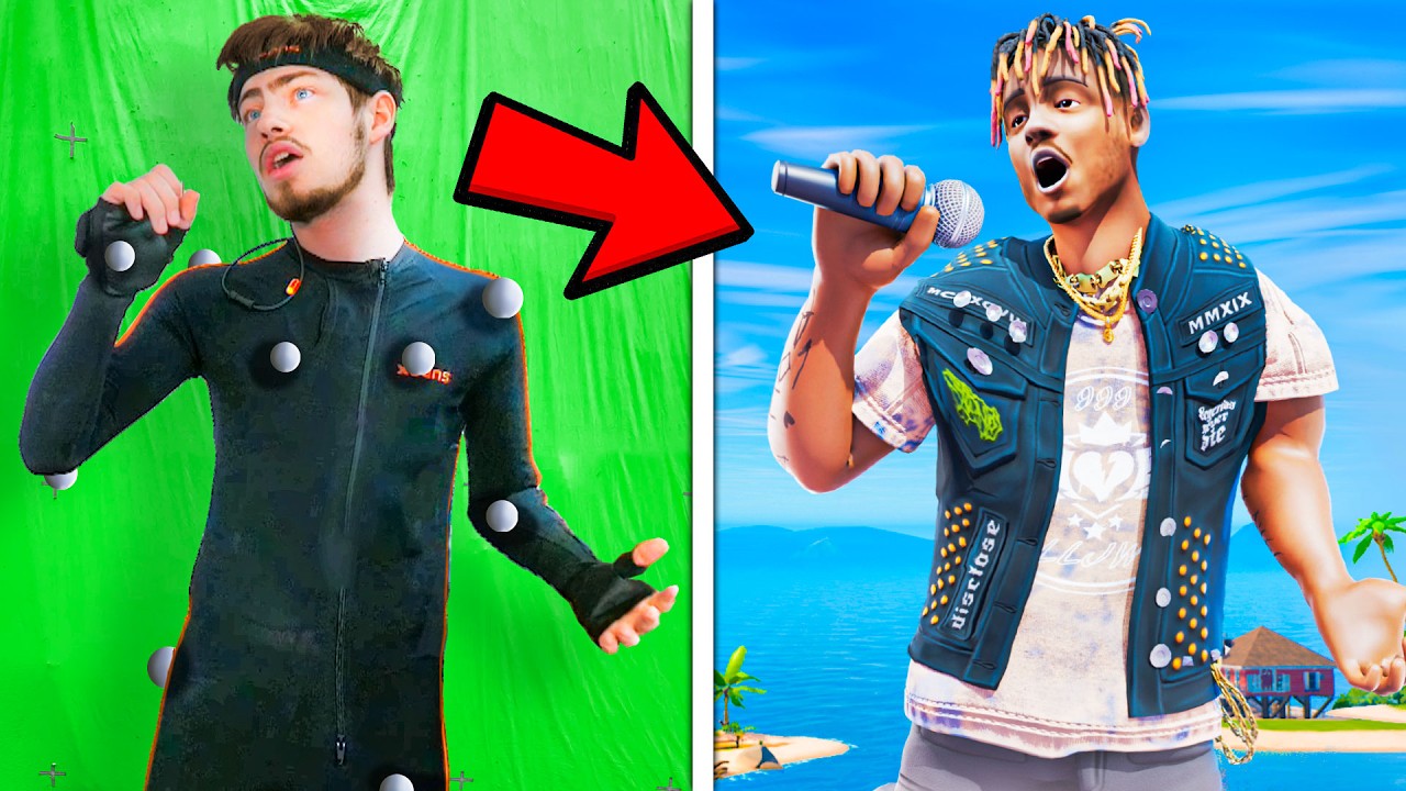 How I Created My Own Fortnite JUICE WRLD Concert! - YouTube