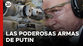 Las poderosas armas con las que Putin podría atacar a Occidente