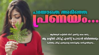 പറയാതെ അറിഞ്ഞ പ്രണയം...shahul malayil