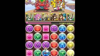 パズドラ  ビックリマンコラボ  地獄級  アテナパノーコン