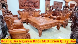 Hoàng Gia Nguyên Khối Tầm Tài Chính 400 Triệu Quay Đầu ( đồ gỗ đồng kỵ mạnh kha )