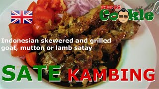 [EN] Recipe SATE KAMBING - Indonesian grilled goat/mutton/lamb pieces on skewers