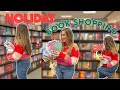 holiday book shopping at barnes and noble + haul | bookmas day 5