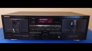 Teac W-750R Double Cassette deck ________  sn-043745