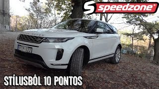 Speedzone teszt: Range Rover Evoque P300: Stílusból 10 pontos