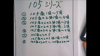 「おそるべき105シリーズ」⑥章 特105条の２の７（査証報告書の閲覧等）特105条の２の８（査証人の証言拒絶権）特105条の２の９（査証人の旅費等）特105条の２の10（最高裁判所規則への委任）