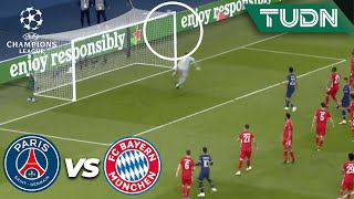 ¡NEYMAR LA PIERDE! ¡Poste! | PSG 0-1 Bayern | Champions League 2021 - Cuartos Vuelta | TUDN