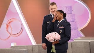 Surprise Military Wedding!