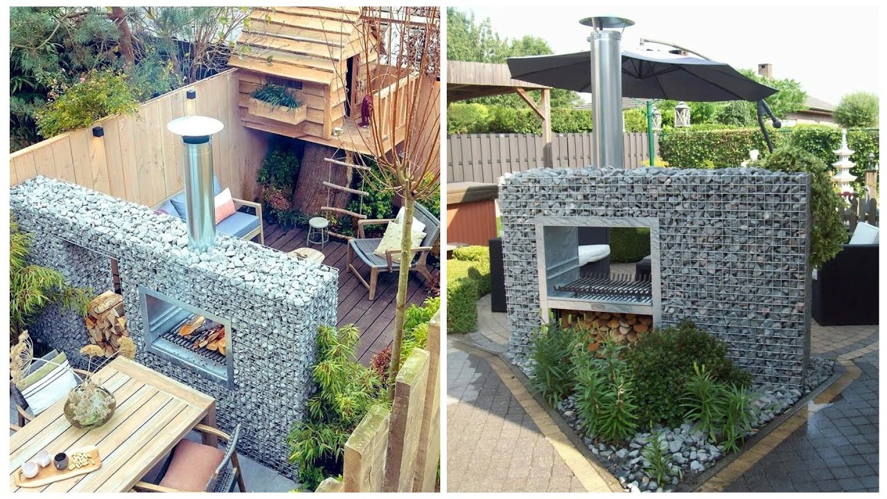 Landscape Design Ideas: Gabions! 80 Beautiful Garden And Backyard Ideas ...