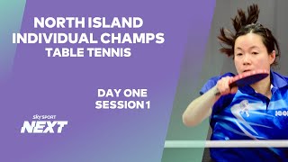 Table Tennis | Day One - Session One | North Island Individual Champs