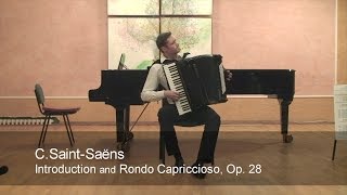 Saint-Saëns: Introduction & Rondo Capriccioso Op. 28 CLASSICAL ACCORDION Kravchuk Кравчук аккордеон