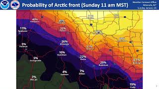 NWS Missoula Weather Briefing January 26, 2025