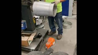 Putting a Single Bead on Spiral Elbow with Empire EMT 7R Power Rotary Machine