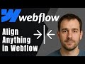 How To Align Elements in Webflow – Master Flexbox, Grid & Manual Positioning
