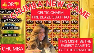 CHUMBA NEW GAMES🍀CELTIC CHARM \u0026 FRUIT COMBINATOR🍀DID I GET EVERY FEATURE? #chumba #newslots