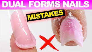 Dual Form Nails: Common MISTAKES to Watch Out For