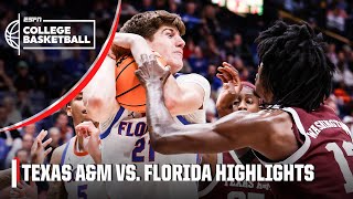 SEC Semifinals Tournament: Texas A&M Aggies vs. Florida Gators |  Game Highlight