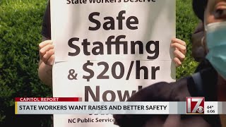 Some NC state workers seeking 20% raises over next 2 years as vacancies continue