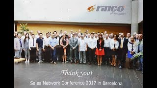 Rinco Sales Conference 2017 Barcelona by Techspan NZ AUS