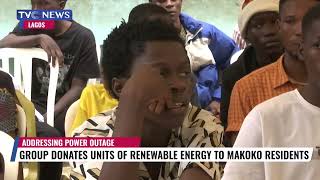 VIDEO: Group Donates Units of Renewable Energy to Makoko Residents