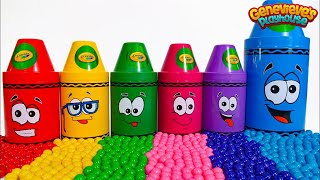 Best Toy Learning  for Toddlers and Kids Learn Colors with Surprise Crayons!