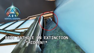 *OP* BEST HIDDEN RATHOLE IN EXTINCTION! | Ark Ascended